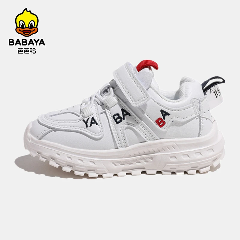 

Babaya Children's Shoes Spring 2023 Autumn New Boys White Sports Shoes Girls Casual Shoes Running Sneakers for Kid