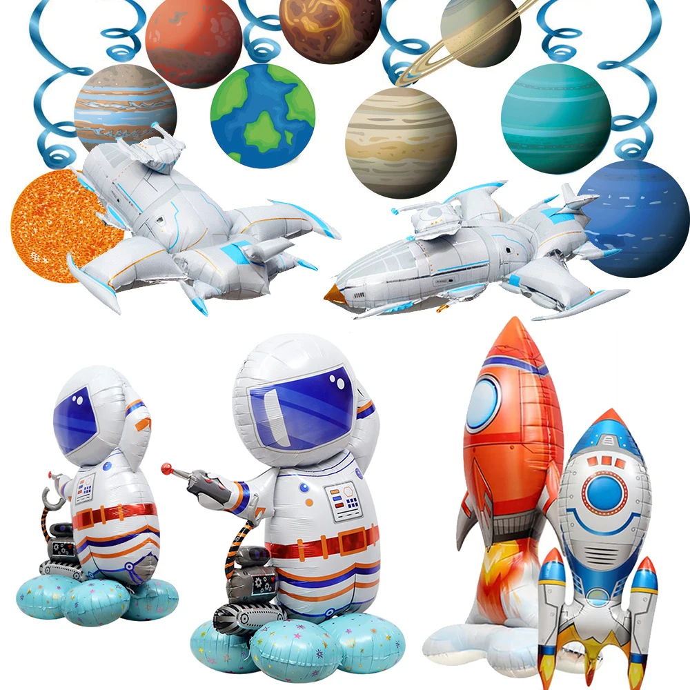Decoraciones De Cumpleaños Del Espacio Exterior