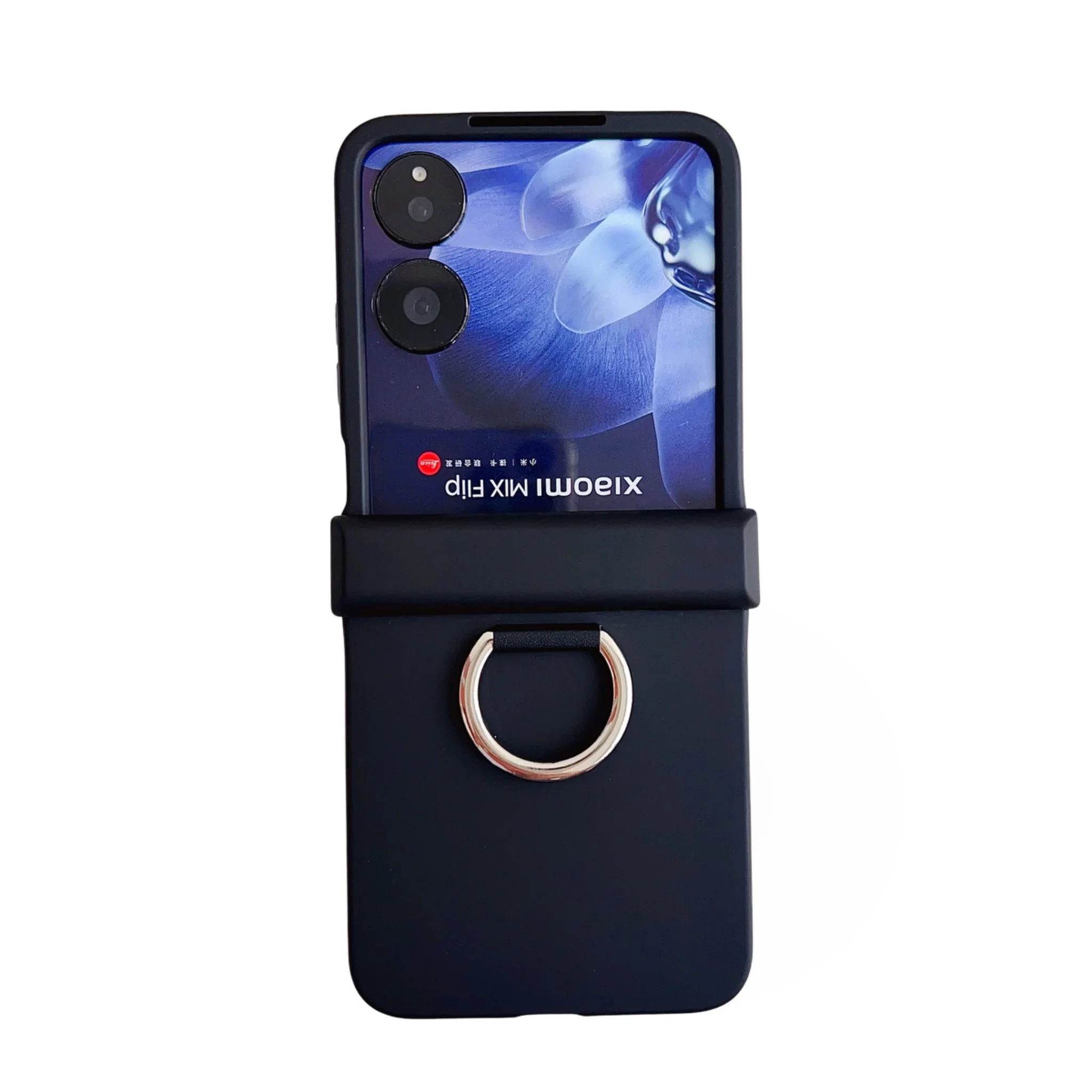 Ultra-Thin Matte Skin-Friendly Ring Shockproof Protective Folding Hard Case Cover Accessories