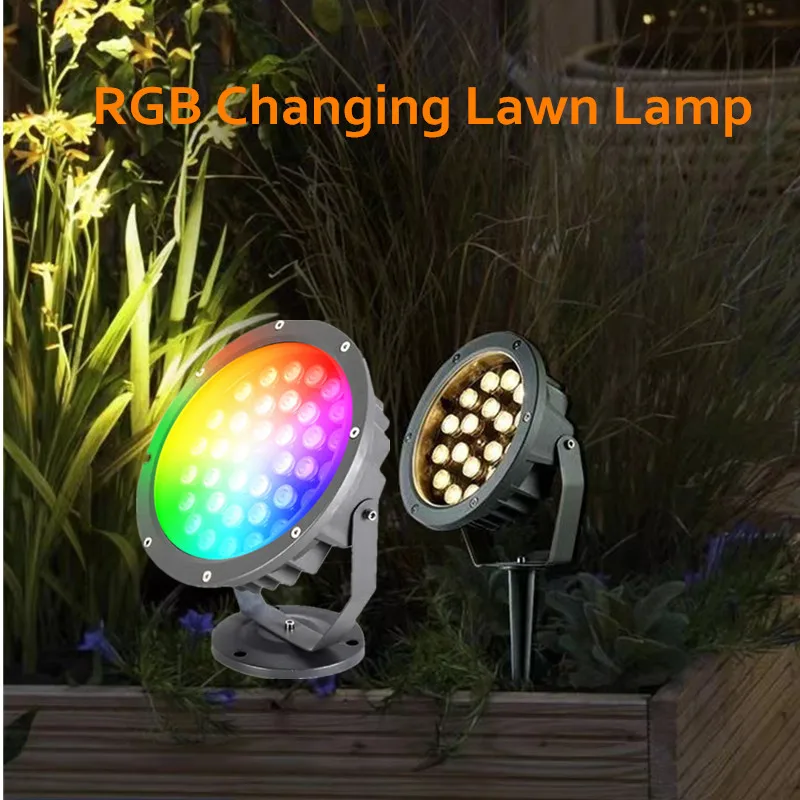 

Spot Tree Light Wall Washer Led Lawn Lights Landscape Garden Villa Lighting Outdoor IP65 Waterproof RGB Lamp 3W 6W 12V 24V 220V