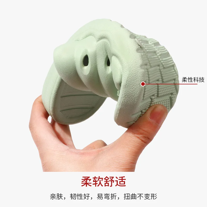 

Men's sandals for men's summer indoor home household bathroom bath anti-slip thick-soled slippers for women's summer