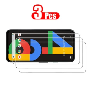 3 Pack de vidrio templado de Google para Google Pixel 5 Pixel 5 XL 4A 5G 4 XL Pixel 4 3A XL 3A Pixel 3 XL 3 Google Pixel 4A Protector de pantalla
