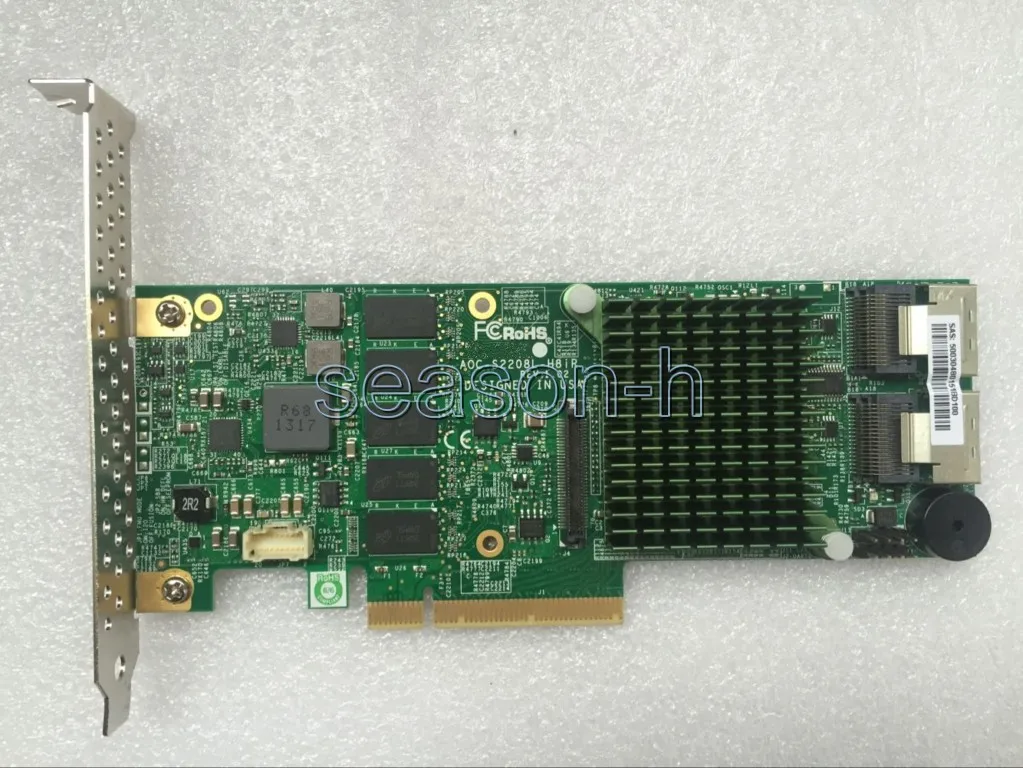 

AOC-S2208L-H8IR 1GB DDR3 SAS2208 8 ports 6Gb/s SAS SATA Raid card