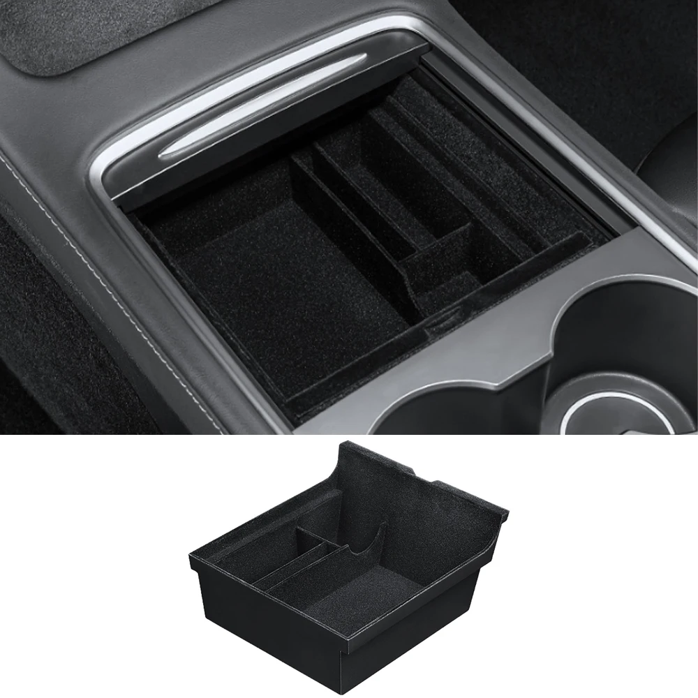 Center Console Front Organizer For Tesla Model 3/Y 2016 2017 2018 2019 2020 2021 2022 2023 Console Storage Box Accessories 3