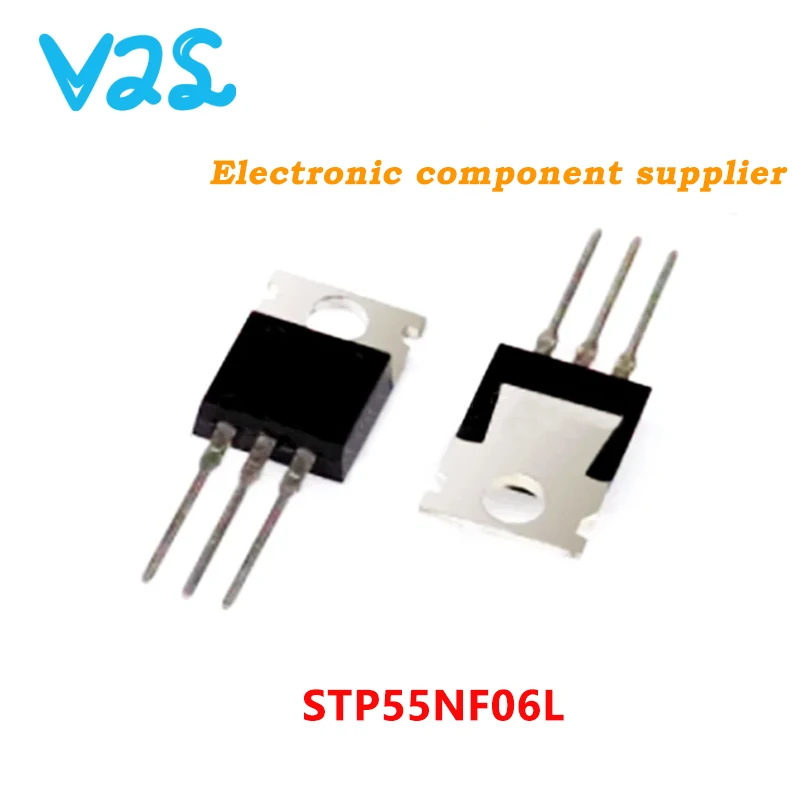 (10pcs) 100% New STP55NF06L TO220 STP55NF06 P55NF06L P55NF06 TO-220