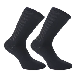 Enhanced Breathable Performance Unisex Cycling Socks - Lightweight with Targeted Compression for Active Comfort (Black)