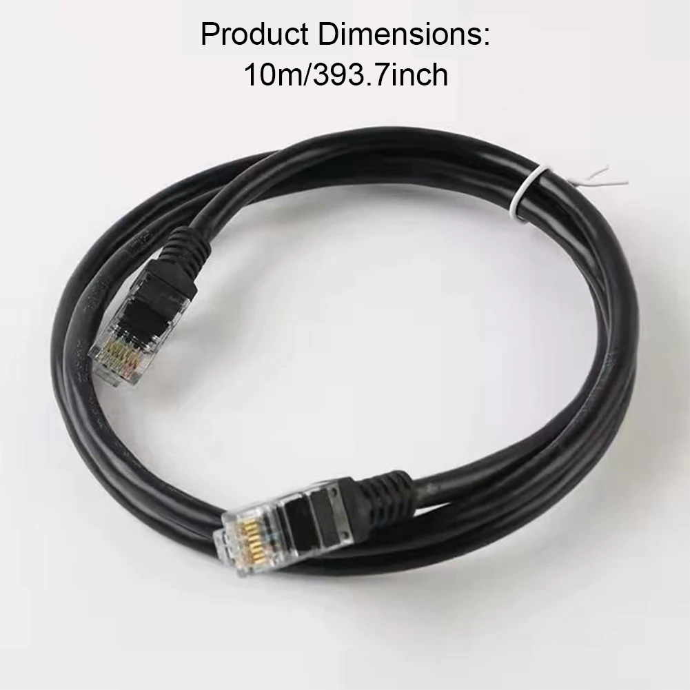 Cat6 외부 이더넷 케이블, 고강도 실외용 이더넷 케이블, 394인치 RJ45 패치 케이블 (벽면 내장형/매립형 라우터용)