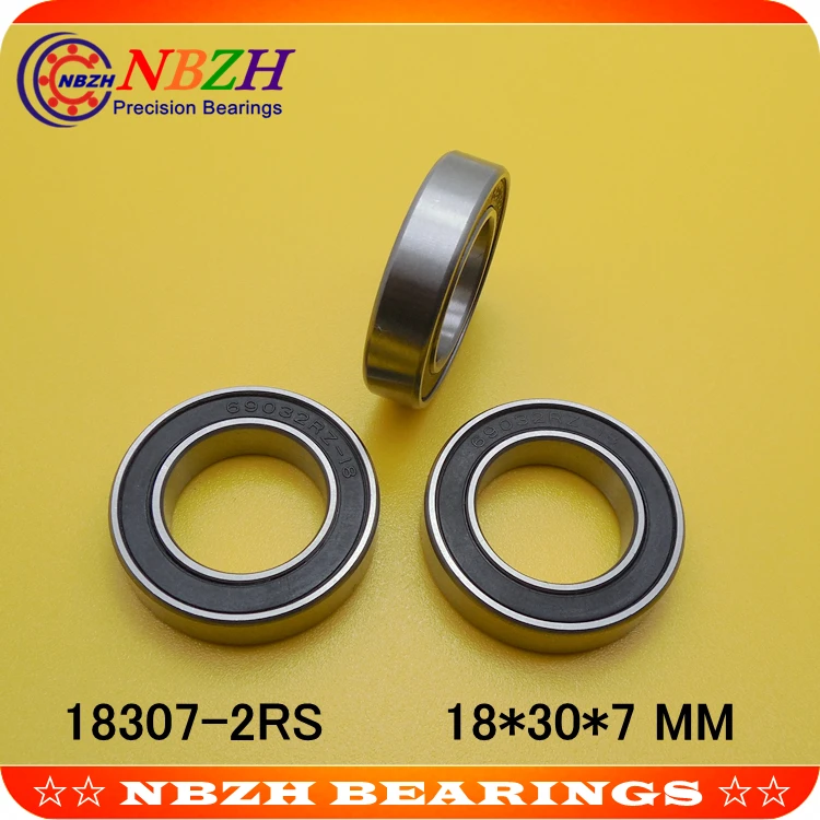 Bearing 18307 6903/18-2RS 18*30*7 Bicycle bearing Shielded Deep Groove Ball Bearings Single Row ABEC-5 MR18307-2RS 2pcs