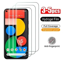 Hydrogel Screen Protector Film - Pack of 3 to 5 Pieces - 5PCS (For Pixel 3 XL)