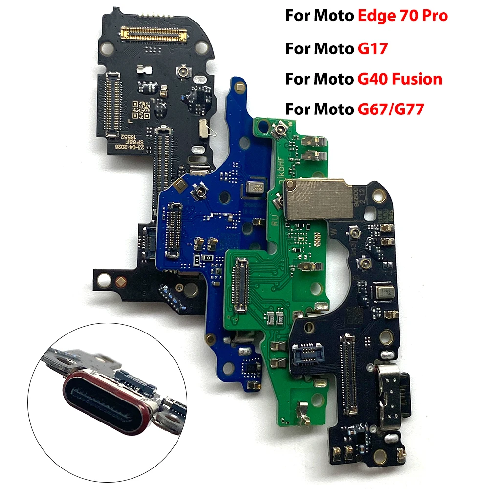 Universal Charging Port Flex Cable with Microphone for USB Charger Dock Repair