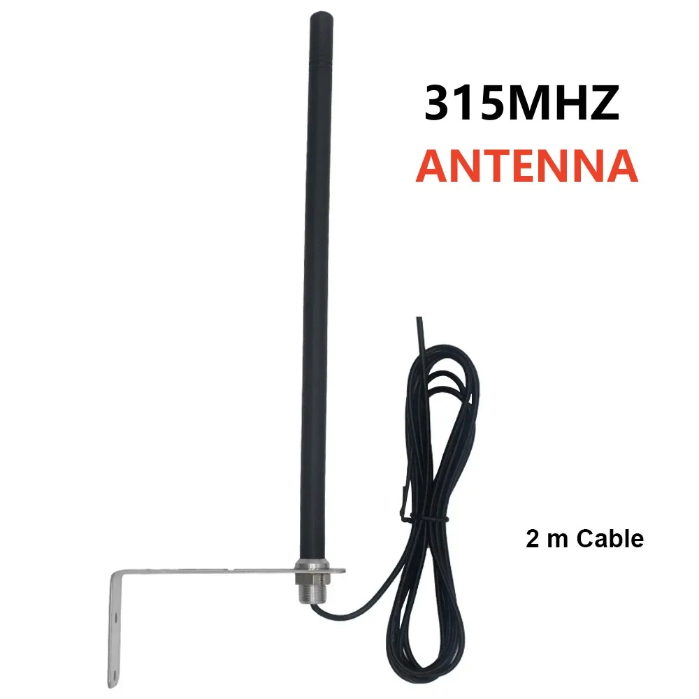 315Mhz Antenne 315Mhz Antena Voor Poort Garage Radiosignaalversterker Draadloze Repeater,315Mhz Gate Control Antenne 250M