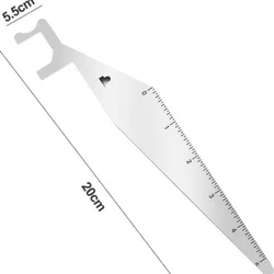 Multi-Purpose Stainless Steel Lever Tool - Durable Mini Portable Pry Bar (Double)