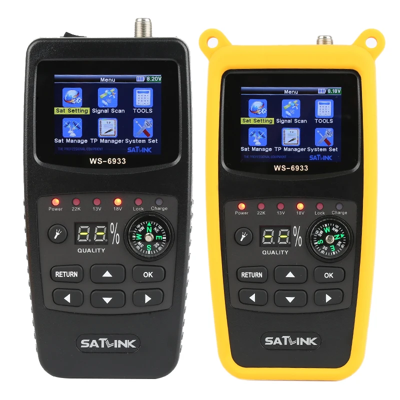 

Original satlink ws-6933 DVB-S & DVB-S2 digital satellite meter satlink ws6933 sat finder