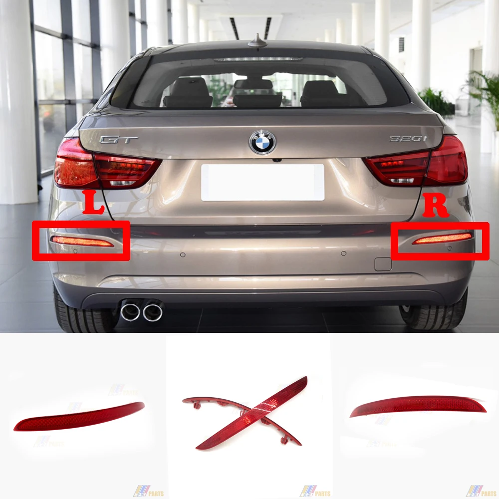 Misura 17-19 L & R Bmw Serie 3 F34 Smc Gran Turismo Gt Gt3 320D 320I 325D 328I 330D 335I 340I Riflettore Posteriore 63147417479/63147417480