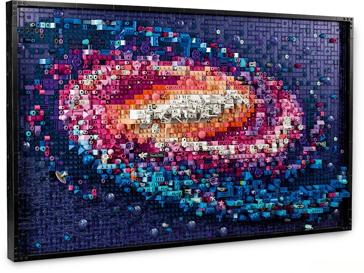 Milky Way Galaxy 3D Art Mural Building Blocks Sets 3091pcs