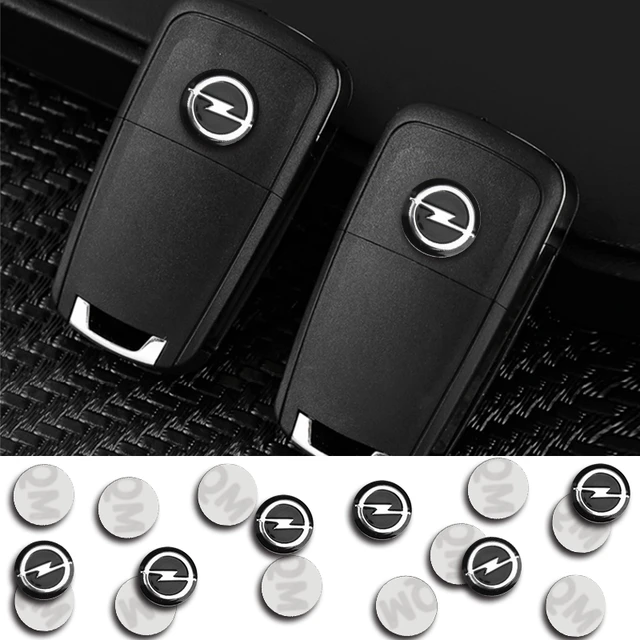 10pcs 14mm Car Remote Control Key Logo Sticker for Opel Astra H G J  Insignia Mokka Zafira Corsa Vectra C D Car Key Accessories - AliExpress