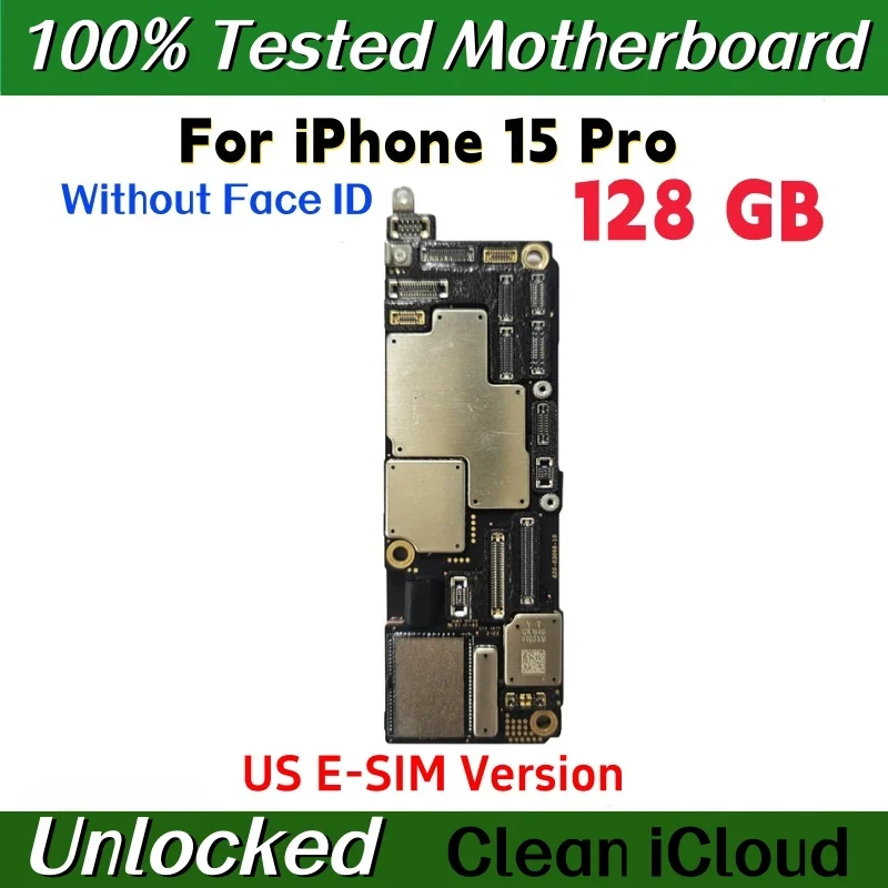 Unlocked Authentic For iPhone 15 Pro/ Pro Max 15 Plus Motherboard