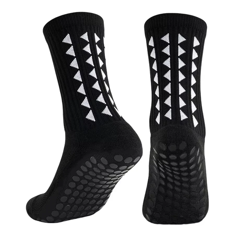 1-10 Pairs Men Women Football Grip Socks Towel Bottom Sport Socks Rugby Soccer Cycling Running Exercise