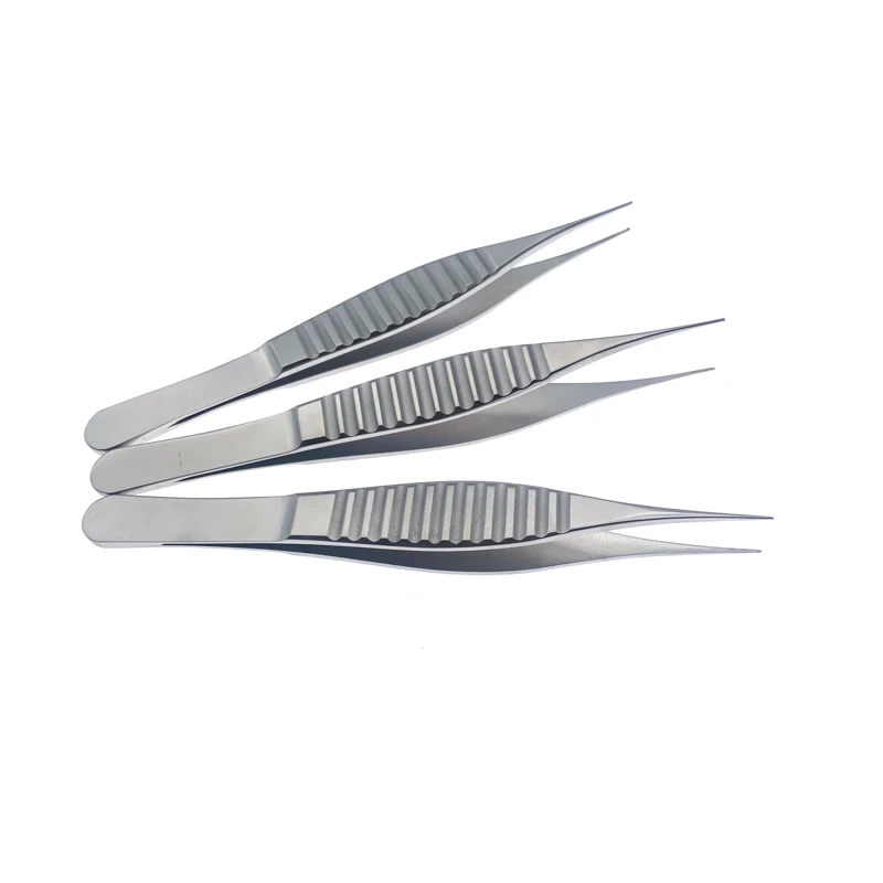 

Plastic Forceps Tweezers Straight Teeth 0.4mm/0.6mm/0.8mm Stainless steel Cosmetic Plastic Surgery Instruments