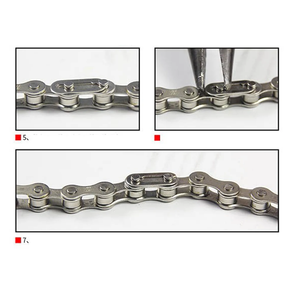 

Велосипедная цепь Master Links 1/2X1/8, 24 шт., соединительные аксессуары, быстрая замена цепи, детали для дорожного велосипеда, абсолютно новые