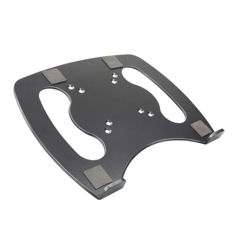 100x100mm Laptop VESA Mount Tray Vented Notebook Tray Laptop Holder Arm Mount Attachment Laptop Tray Clamp for Monitor