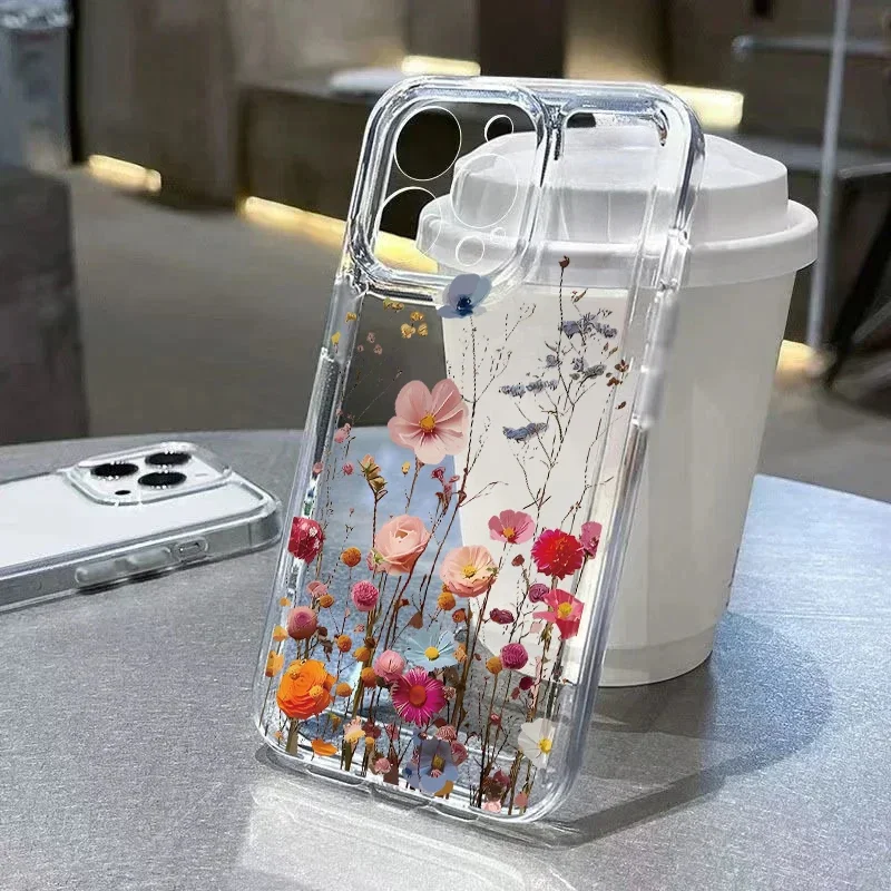 Charming Bow Cherry Blossom Floral Phone Case