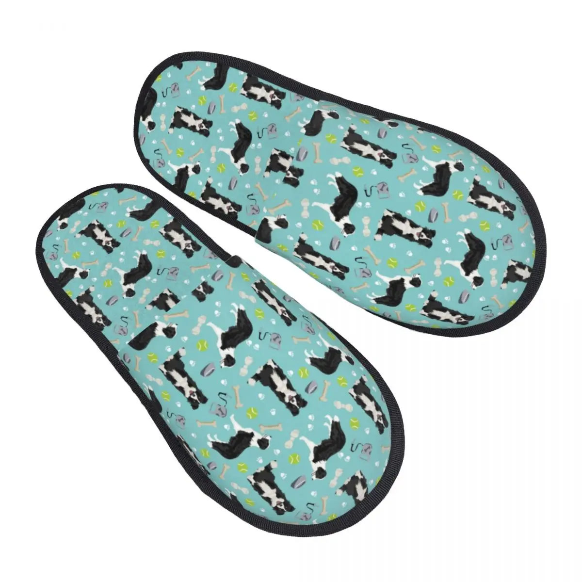 

Memory Foam Slippers Women Soft Warm Pet Dog Lover House Slippers