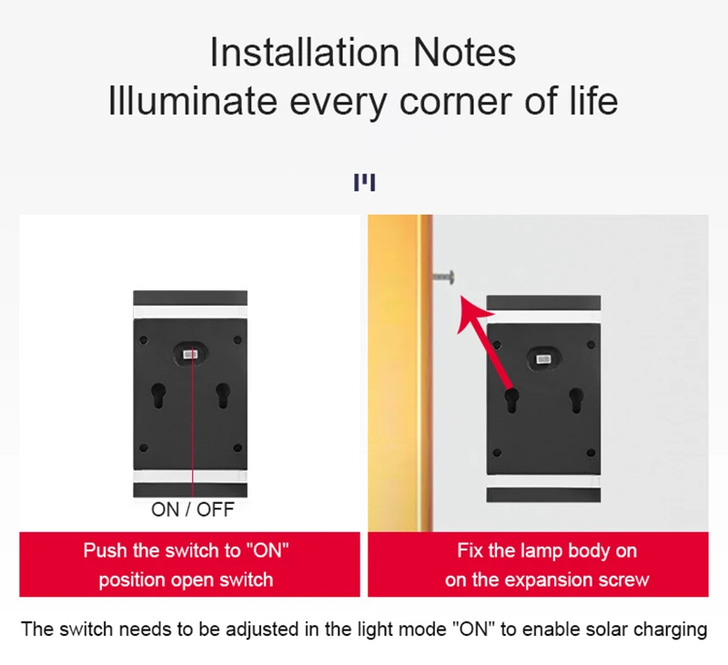 solar flood lights outdoor Solar Wall Light Outdoor Waterproof Wall Washer Garden Light Up and Down Luminous Lighting Stairs Fence Sunlight Lamp decorative solar lights