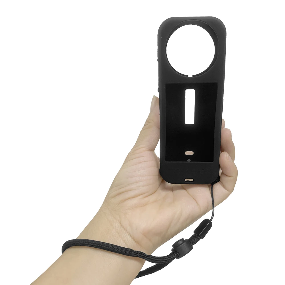 X4 Silicone Protective Case for Insta 360 X4 Lens Cap Hang Rope Soft Protective Sleeve Body Cover for Insta360 X4 Accessories