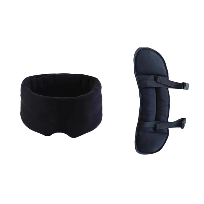 3D Sleep Eye Mask 100% Blackout Sleeping Mask Zero Eye Pressure Adjustable Eye Cover For Women Men Sleeping Aid Neck Mask 3