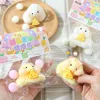 Simulation Soft Silicone Slow Rebound Flocking Toy Hamster Pinch Music Decompression Toy Children Hamster Ornaments Gift 3