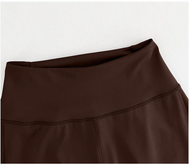 Herbst Hochgeschnittene Weite Hosen Schweißabsorbierend Atmungsaktiv Sport Fitness Freizeit Yoga Hosen Lose Bodenhose für Damen – Detail 3