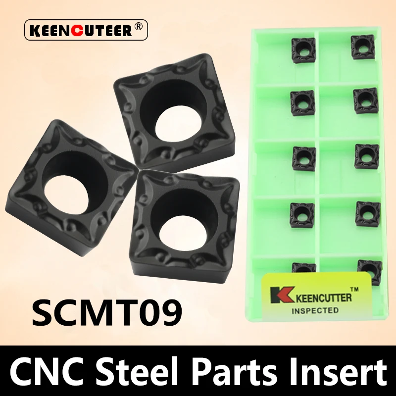 

SCMT09T308-TM YZ6030 SCMT09T304-TM YZ6030 Carbide Insert for SCMT External Turning Tool Cutter CNC Lathe SSBCR Blade for Steel