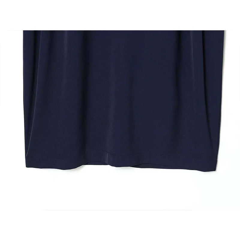 2025 Fashion Pleated Long Dresses for Women Summer Autumn Short Sleeve Midi Dress Female High Street Casual Dresses