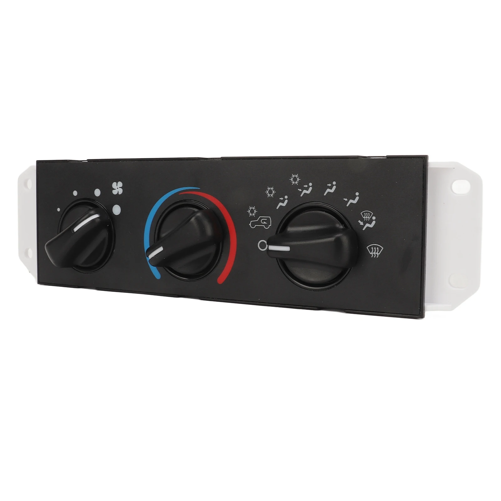 HS 373 ABS Sensitive Scratch Resistant Air Conditioning Control Module Panel AC Heater Control Panel for TJ 1999‑2004