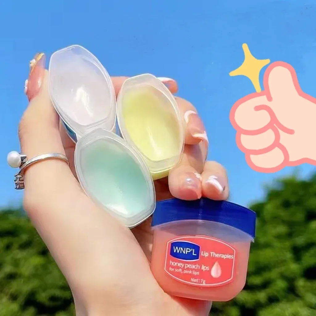 Lip Balm, 4pc/set, Natural Vaseline, Moisturizing