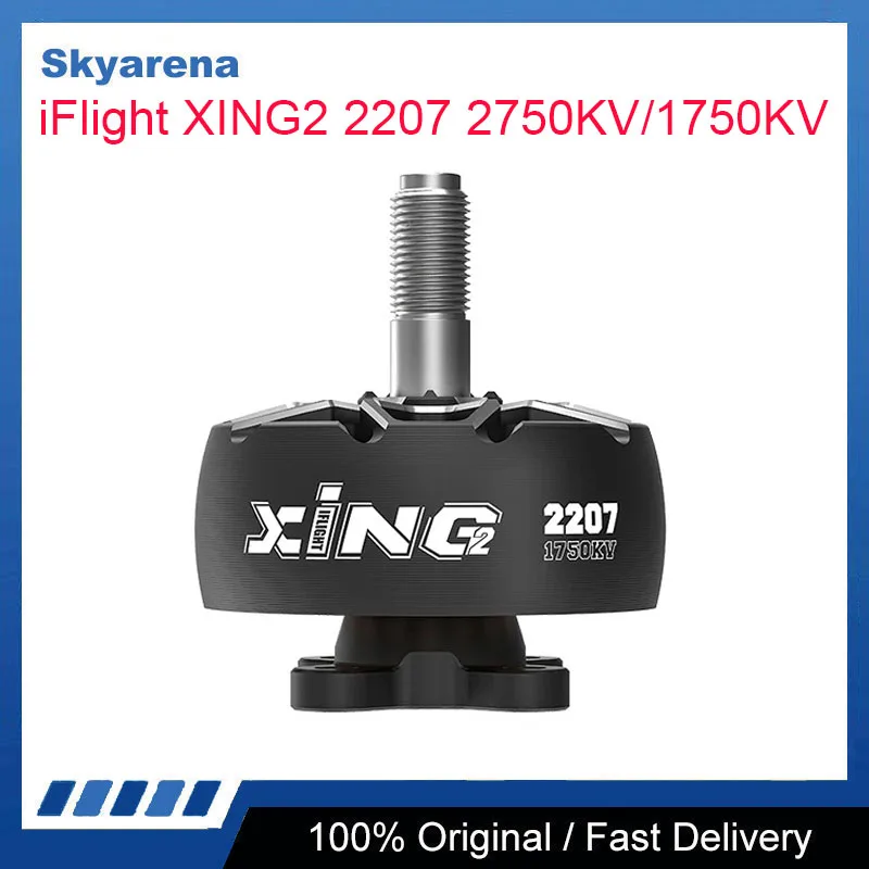iFlight XING2 2207 2750KV 4S / 1750KV 6S FPV Motor 5mm titanium alloy shaft For Nazgul Evoque F5 FPV drone AOS 5 V5