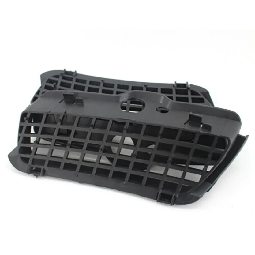 Sleek Black Car Fog Light Bumper Grille