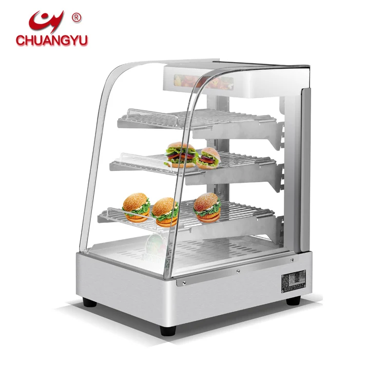 Food Warmer Cabinet Stainless Steel Food Display Warmer