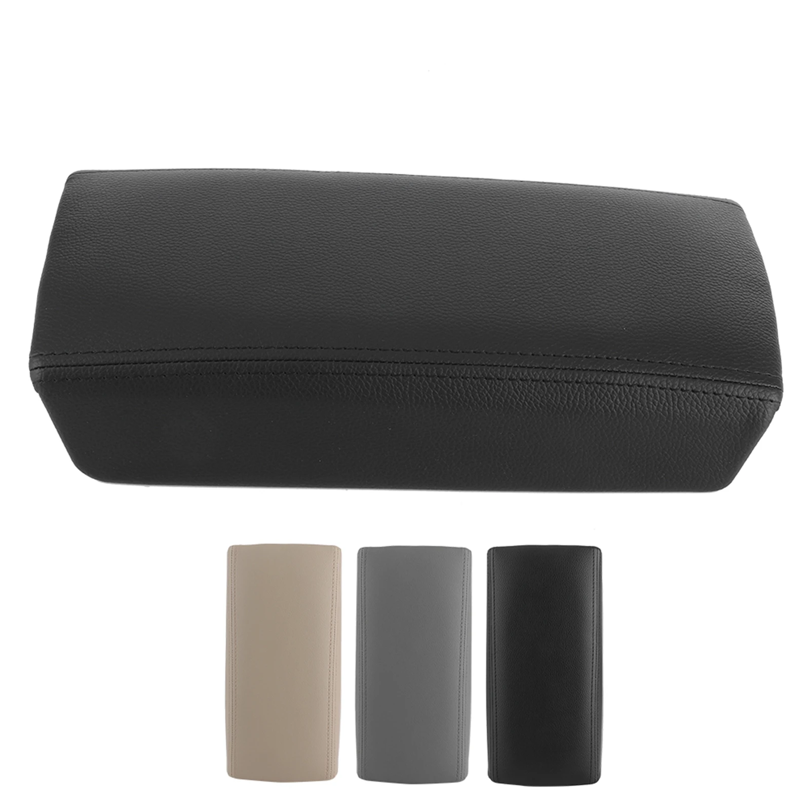 Premium Leather Center Console Armrest Lid - Central Box Cover
