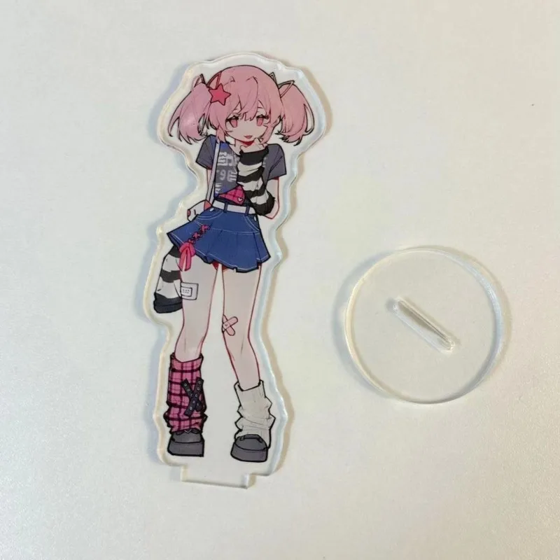 Kaname Madoka Akemi Homura 여성용 아크릴 스탠드 모델 플레이트, Puella Magi Madoka Magica 플레이트, 책상 장식, 서있는 소녀 장난감 선물