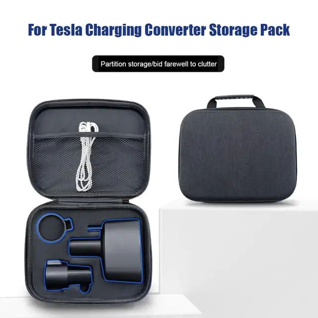 For Tesla CCS1 J1772 Charger Storage Bag Charger