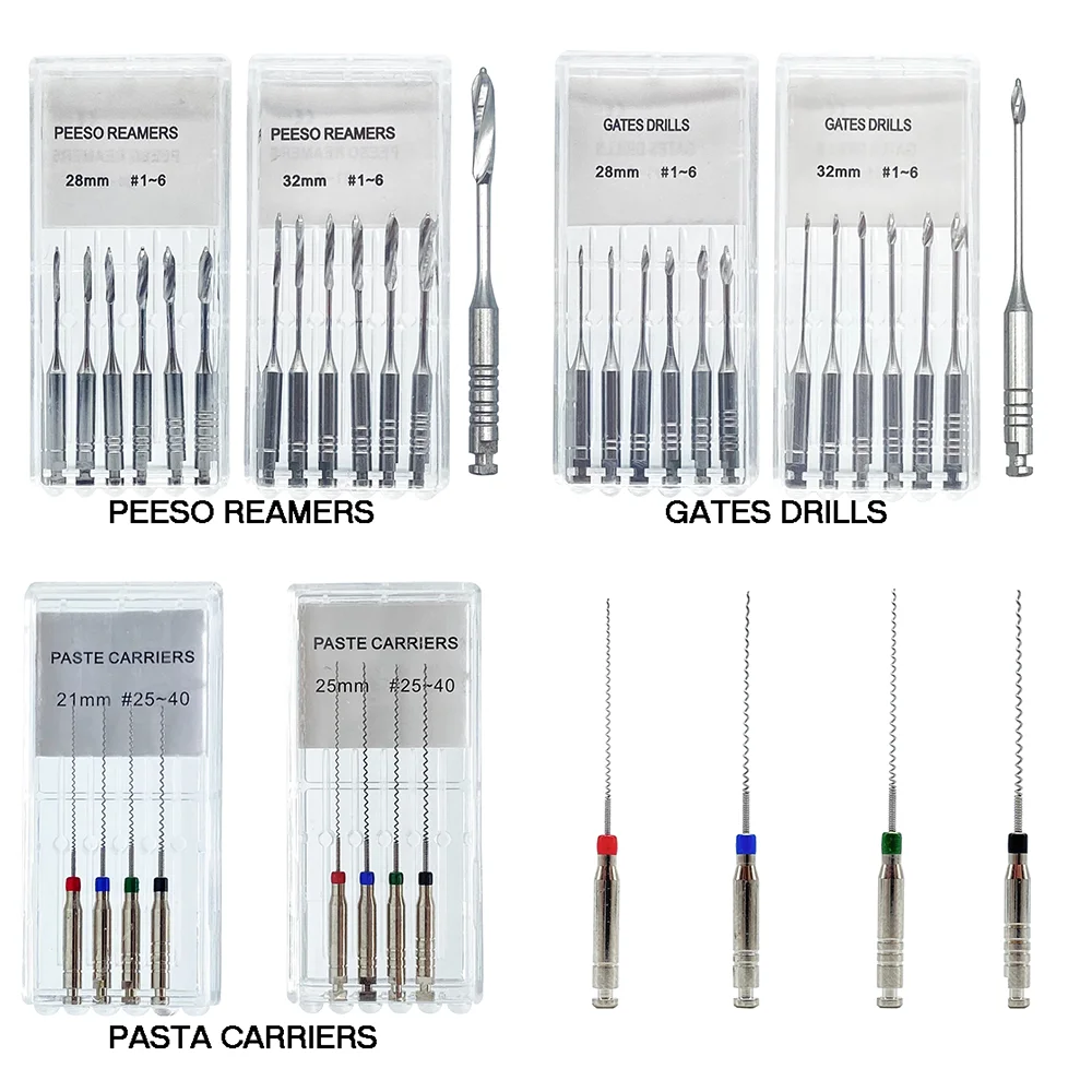 Dental Endodontic Drill Gates Glidden Peeso Reamers Rotary Paste