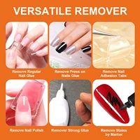 10ml Glues Debonder For Removing False Nails,Press ON Nail,Fake Nail Tips Remover Manicure Accessories Fast Dissolve Liquid 2