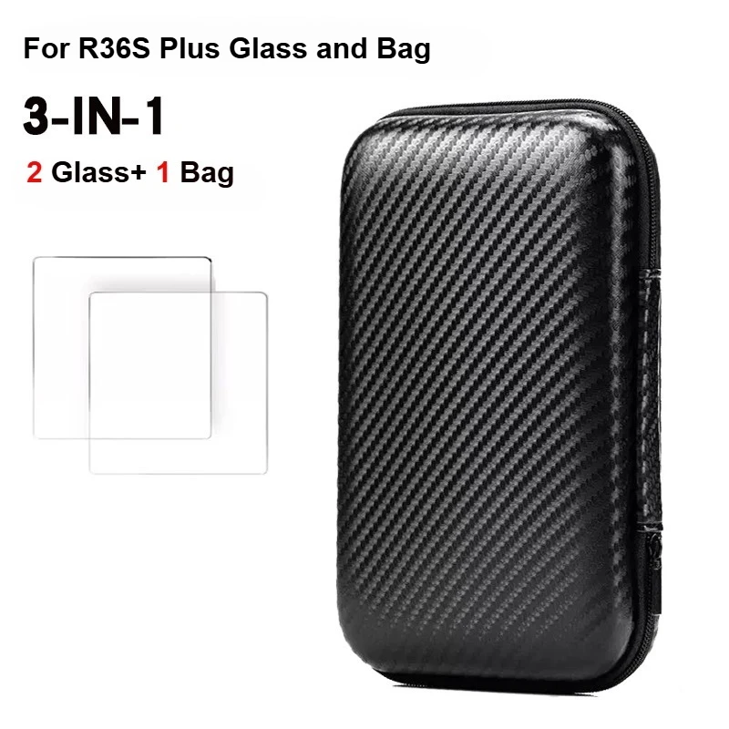 BOYHOM R36 PLUS 휴대용 케이스 프리미엄 보관 가방 긁힘 방지 유리 보호대 실리콘 커버 키트 보관 R36PLUS 액세서리
