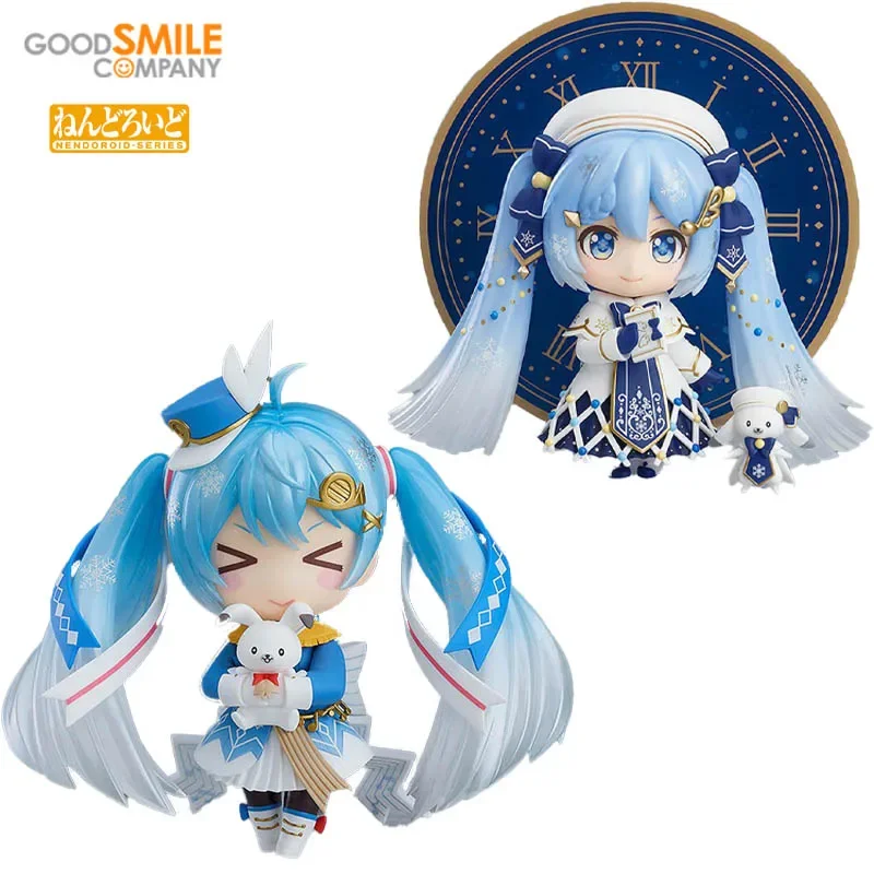 

GSC GoodSmile NENDOROID 1250 1539 Hatsune Miku VOCALOID Snow Parade 2020 Ver Glowing Snow 2021 Ver Model Toys Desktop Decoration