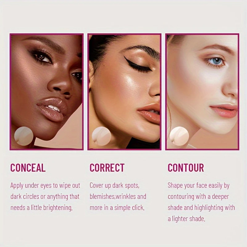 Full Cover Liquid Concealer Waterproof Makeup