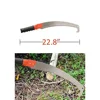 14FT Stainless Steel Pole Saw Tree Trimming Cutter Extension Pruning Blade Manual Yard Garden Patios Trees Oak Palm Fronds Pines 4