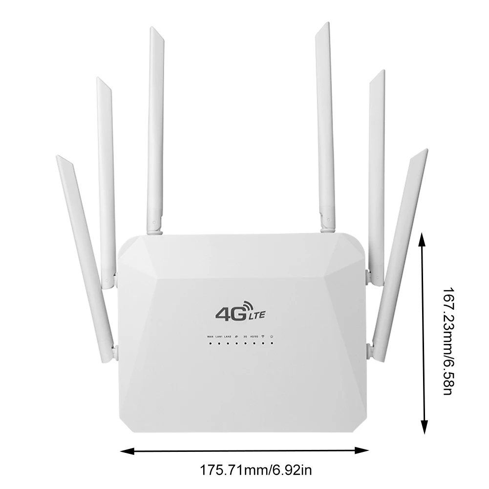 Roteador sem fio wifi com slot para