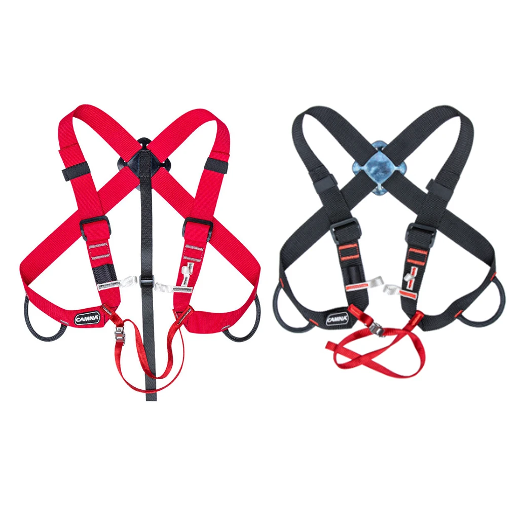 

Climbing Chest Strap Comfortable Body Fixator for Protection Black
